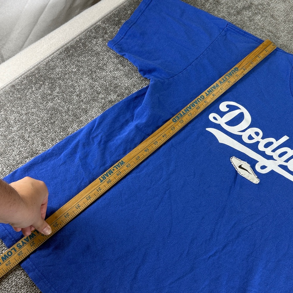Vintage 2006 Nike Dodgers Short Sleeve Shirt LA MLB Mens L Collectible - Picture 4 of 11